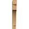Ekena Millwork Westlake Block Rough Sawn Bracket, Western Red Cedar, 6"W x 32"D x 44"H BKT06X32X44WTL05RWR - alternate 3